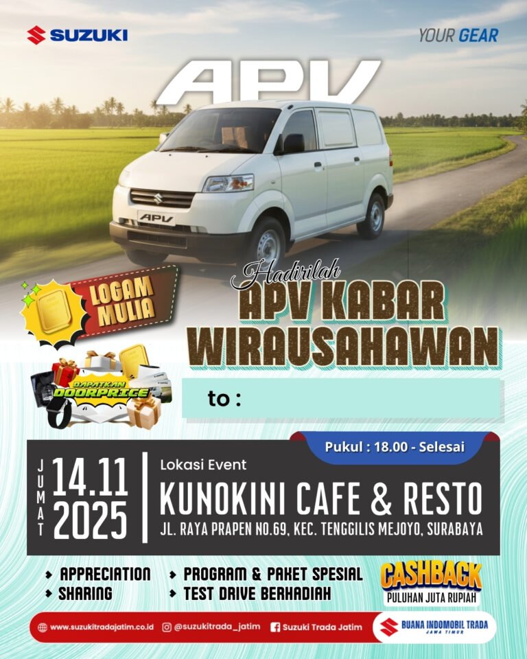 Event Suzuki APV Kabar Wirausahawan di Surabaya